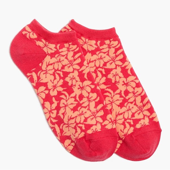J. Crew Accessories - NWT J. CREW GUAVA ANKLE SOCKS